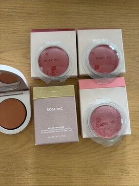 Rose Inc Highlighter and Blush Bundle New in Packaging